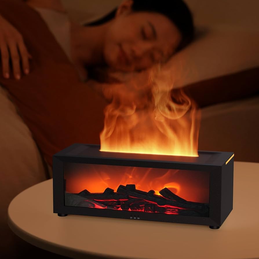 Humidificador de Aire con Efecto Chimenea – Confort y Bienestar en tu Hogar