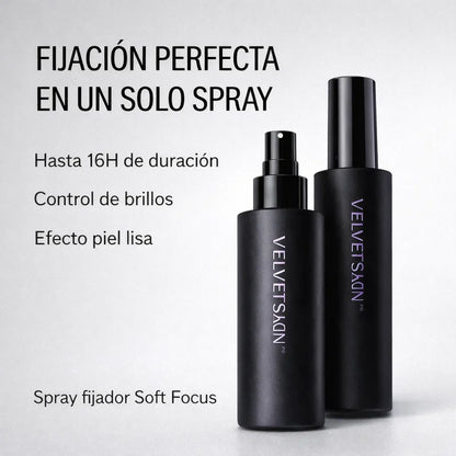 Spray fijador + estuche con papel absorbente