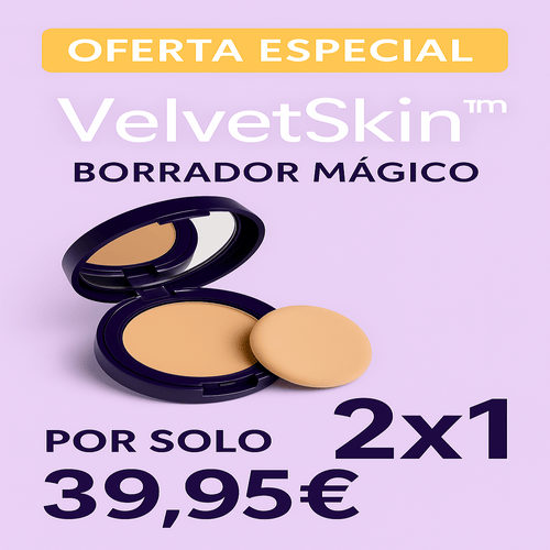 VelvetSkin™ Borrador Mágico – 2x1 + Almohadilla Velvet GRATIS
