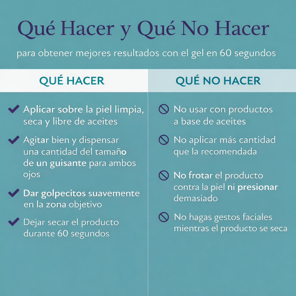 VelvetSkin™  Rejuvenece tu mirada  en 60 SEGUNDOS