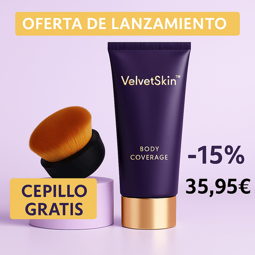VelvetSkin™  Ahora + cepillo GRATIS