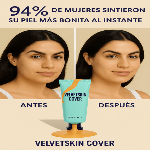 VelvetSkin Cover™  CON 20% de DESCUENTO