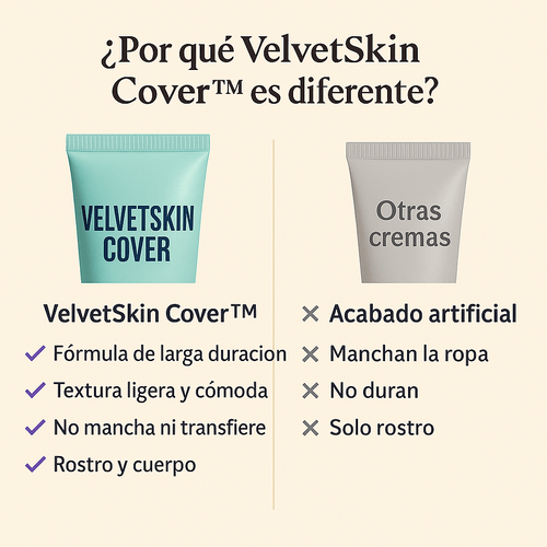 VelvetSkin Cover™  CON 20% de DESCUENTO